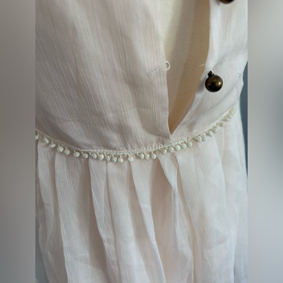 Altar'd State Cream Mini Dress or Tunic New with Tags - Picture 9 of 9